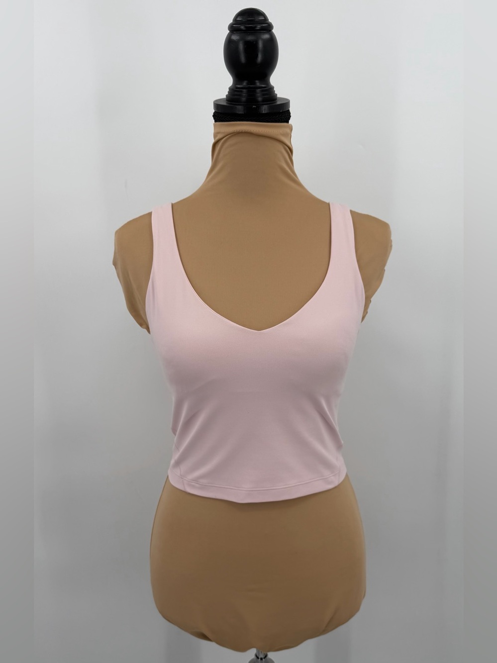 Lululemon Align Tank Top Strawberry Milkshake Pink Cropped Nulu 6 yoga Pilates
